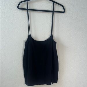 Papermoon Black Fitted Mini Skirt